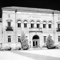 1949-50 Inlow Hall Entrance 1-2