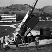 1981 Sculpture, Amphitheater Install 23