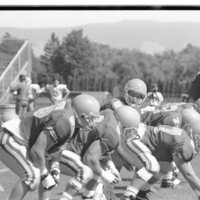 1991 Football, Alumni Game Action 07
