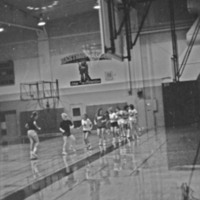 1985 Women's Basketball Practice 05