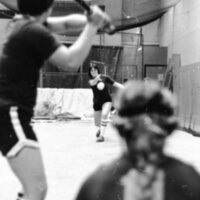 80's Softball Action, Indoors 15