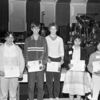 1984 Student Awards, Certificates 04