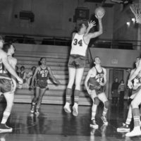 1964 Basketball Action 3