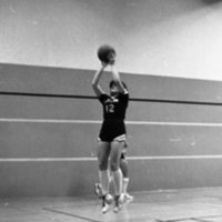 1981 Women's Basketball Action, Practice 18