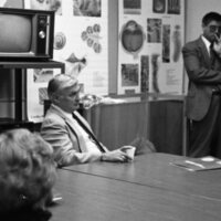 1985 Chancellor Visit, Meeting 02