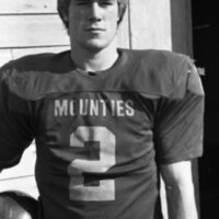 1984 Football Player, October Portraits 52