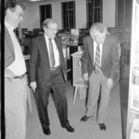 1991 Jack Evans, "Powerful Rockey" Book Signing Display 04