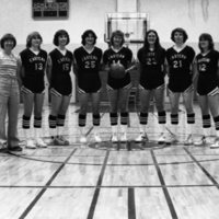 1981 Women's Basketball, March Team Photos 06