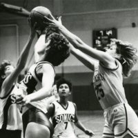 80's Women's Basketball Action 2
