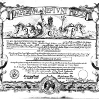 King Neptune Certificate
