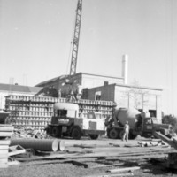 1971 Walter M. Pierce Library Remodel, Cement 10