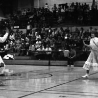 1982 High school Wapiti League Basketball Tournament,  Drill Team 03