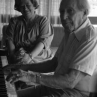 1985 Elderhostel Program, Piano Player 05