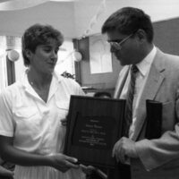1986 Employee Party, Laurie Turner Send Off 05
