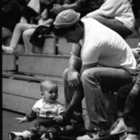 1991 Men's Basketball Fans, Oregon Tech at EOSC 01