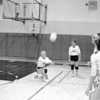 1980 Women's Volleyball Action 20
