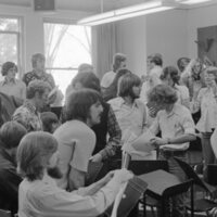 1975 Choir, Christmas Concert Practice 03