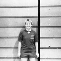 1984 Women's Basketball Players, Fall Portraits 25