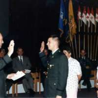1991 ROTC Ceremony, Oath 03
