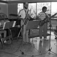 1988 Loso Hall, Groundbreaking Ceremony, Reception Band 08