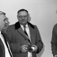 1986 Chancellor William "Bud" Davis, Employee Reception 02