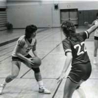 80's Women's Basketball Action 3
