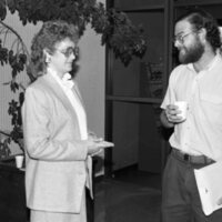 1987 Faculty, September Reception 08