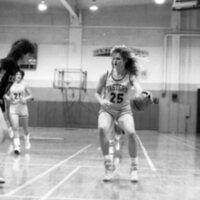 1988 Women's Basketball Action, Concordia at EOSC 28
