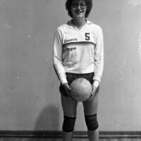 1982 Women's Varsity Volleyball Players, Portraits 09