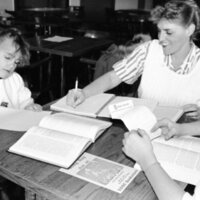 1988 Promotional Material with Peggy Pittock and Children 06