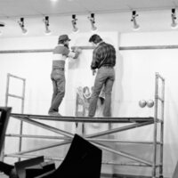 1979 Art Gallery Set-up 04