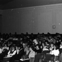 1983 New Student Orientation, Indoors 02