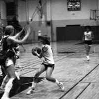 1982 Women's Basketball, EOSC vs. Oregon Tech, Action 02