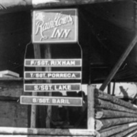 Dobodura Camp, Tent Sign