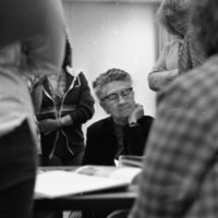 1980 Classroom, Elderly Guest 02