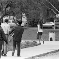 1974 Students, Walking 06