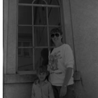 1989 Ackerman Elementary School, Student &amp; Mom 02
