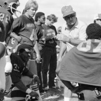 1982 Football Game, September 22nd, Sideline 07