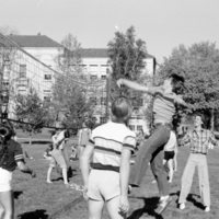1981 Dorm Play Day &amp; Steak Fry, Volleyball 03