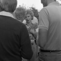 1984 School Begins, Faculty &amp; Staff Reception at President Gilbert's House 02