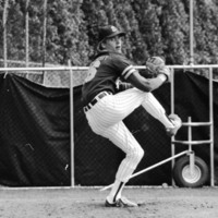 1986 Baseball Player Harold Northcott, Pitcher 02