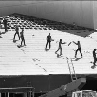 1989 Loso Hall Construction, Roof 02
