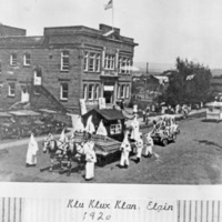 Elgin, Klu Klux Klan