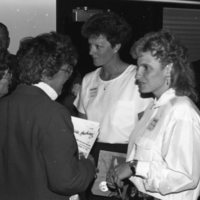 1991 Alumni &amp; Hall of Fame Banquet, Social 07