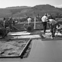 1971 Walter M. Pierce Library Remodel, Cement 18