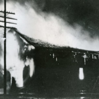 Wallowa Livery Stable, Fire