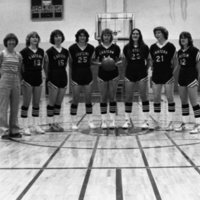 1981 Women's Basketball, March Team Photos 01