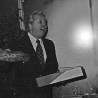 1985 Chancellor Visit, Dinner 02