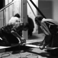 1976 Theater, Set Construction 03