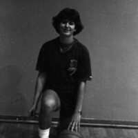 1985 Women's Basketball Players, October Portraits 22